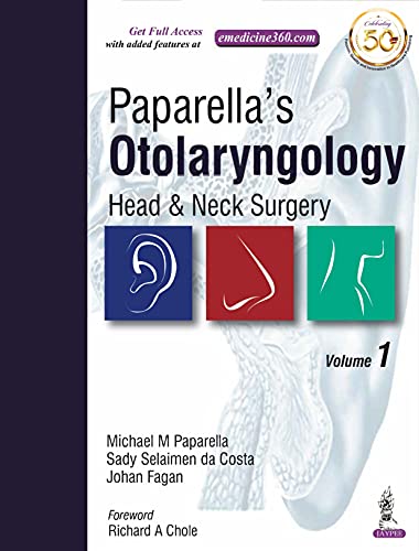 Otorinolaringoiatria, Chirurgia della testa e del collo di Paparella (2 volumi) Set di due volumi
