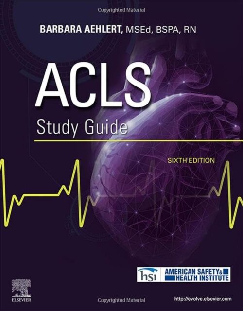 Guide d'étude de l'ACLS, 6e édition