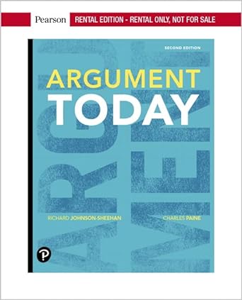 Argument Today, 2nd Edition