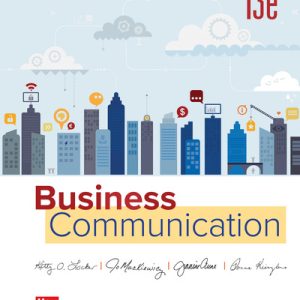 Business Communication, 13th Edition