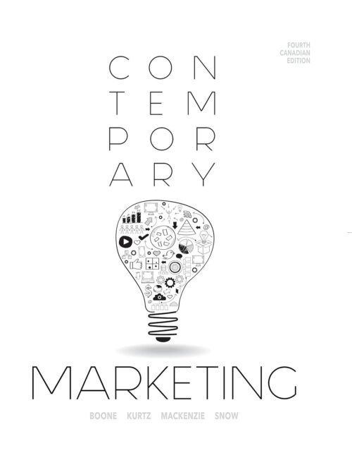 Contemporary Marketing, 4th Canadian Edition