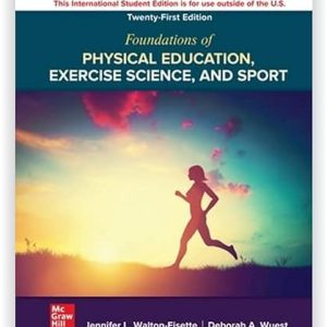 Foundations of Physical Education, Exercise Science, and Sport 21th Edition