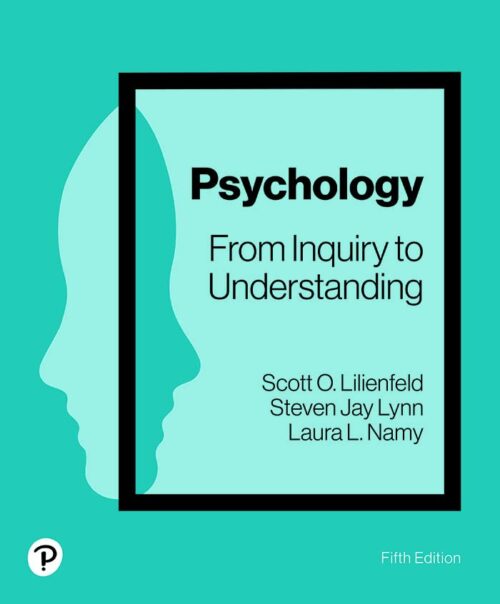 Psychology From Inquiry to Understanding 5th Edition