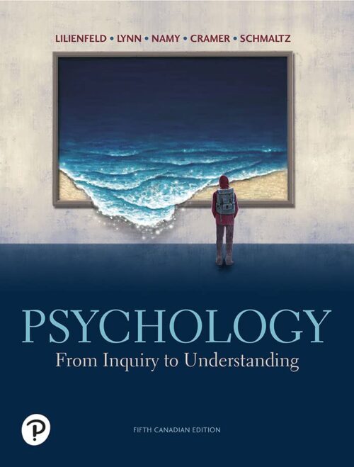 Psychologie : De l'enquête à la compréhension 5e édition canadienne