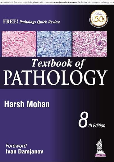 Livro Didático de Patologia + MCQs e Revisão Rápida de Patologia 8ª Edição