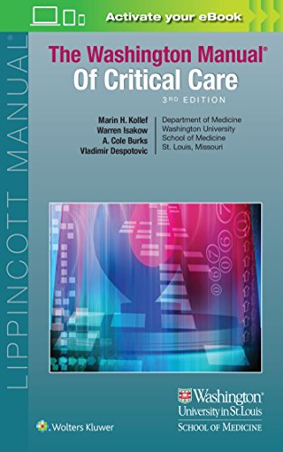 The Washington Manual Of Critical Care, 3rd Edition
