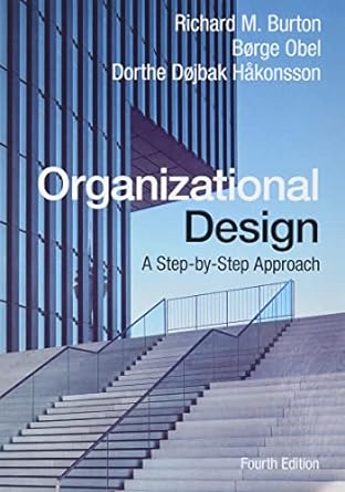 التصميم التنظيمي: نهج خطوة بخطوة، الطبعة الرابعة