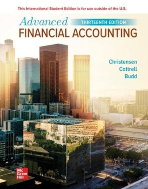 Advanced Financial Accounting, 13th Edition