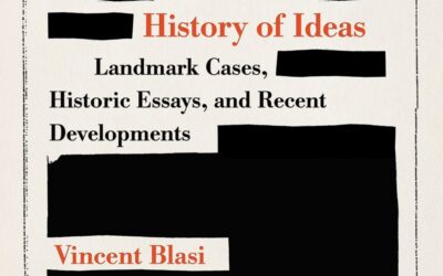 Blasi's vrijheid van meningsuiting in de geschiedenis van ideeën door Vincent Blasi (auteur)