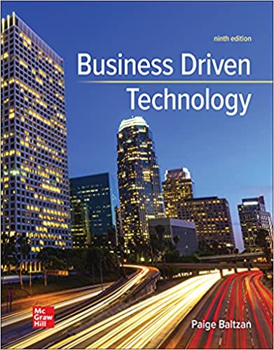 Business Driven Technology 9th Edition