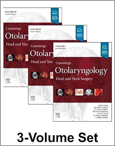 Cummings Otolaryngology: Head and Neck Surgery, 3-Volume Set 7th Edition