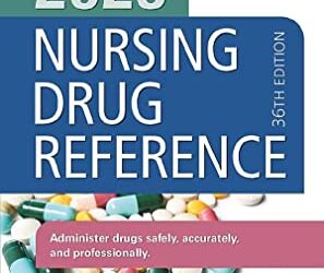 Mosby’s 2023 Nursing Drug Reference 36th Edition