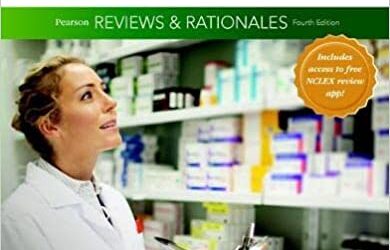 Pearson Nursing Reviews and & Rationales: Pharmacology 4th Edition.