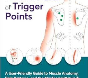 I-Pocket Atlas of Trigger Points : Umhlahlandlela Osebenziseka kalula we-Muscle Anatomy, Amaphethini Obuhlungu, kanye Nenethiwekhi ye-Myofascial Yabafundi, Odokotela, kanye Neziguli