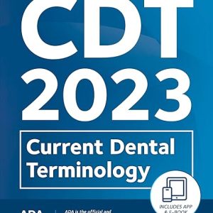 CDT 2023 Current Dental Terminology ADA Edition