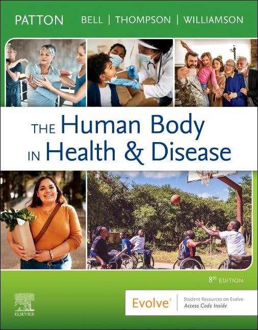 The Human Body in Health & Disease – 8th Edition + Study Guide