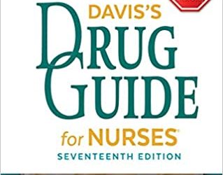 Davis’s Drug Guide for Nurses 17th Edition