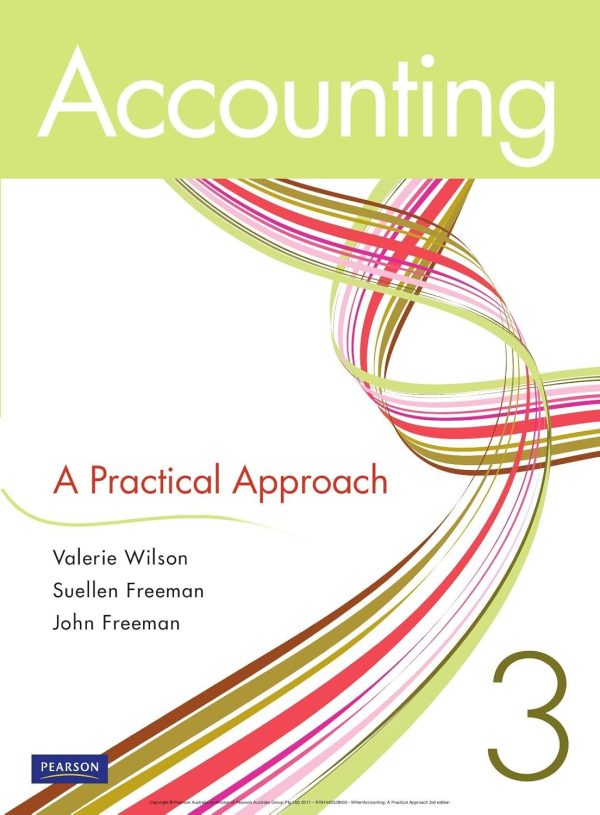 Workbook for Accounting  A Practical Approach Third Edition