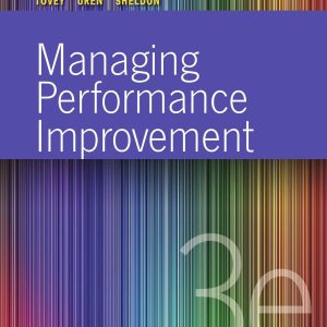 Managing Performance Improvement Third Edition