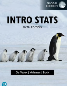 Intro Stats, Global Edition, 6th edition