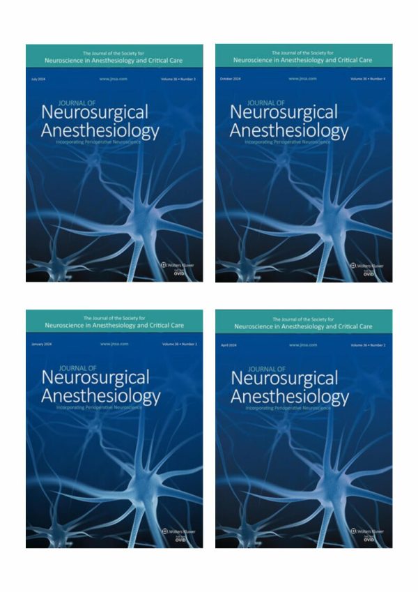 Journal of Neurosurgical Anesthesiology 2024