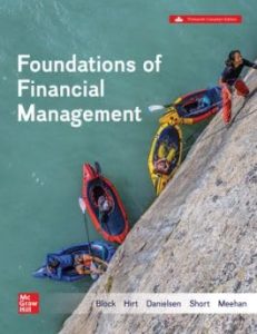 Foundations of Financial Management Thirteenth Edition