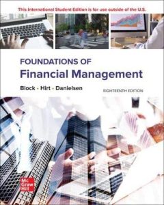 Foundations of Financial Management Eighteenth Edition