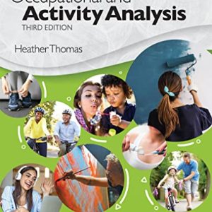 Occupational and Activity Analysis Third Edition