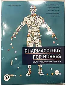 Pharmacology for Nurses  Third Canadian Edition