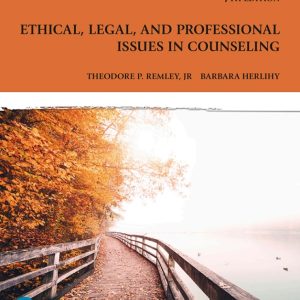 Ethical Legal and Professional Issues in Counseling Seventh Edition