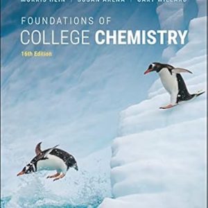 Foundations of College Chemistry, 16th Edition