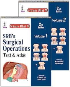 SRB’s Surgical Operations: Text & Atlas (2 Volumes), 2nd Edition