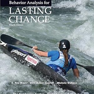 Behavior Analysis for Lasting Change, 4th Edition