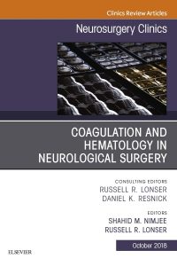 Coagulation and Hematology in Neurological Surgery