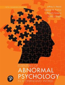 Essentials of Abnormal Psychology, 5th Canadian Edition