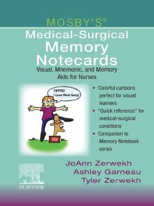 Mosby’s Medical-Surgical Memory Notecards: Visual, Mnemonic and Memory Aids for Nurses First Edition