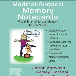 Mosby’s Medical-Surgical Memory Notecards: Visual, Mnemonic and Memory Aids for Nurses First Edition