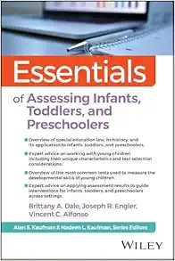 Essentials of Assessing Infants, Toddlers, and Preschoolers First Edition