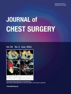 JOURNAL OF CHEST SURGERY Volume 54 2021