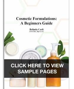 Cosmetic Formulations: A Beginners Guide
