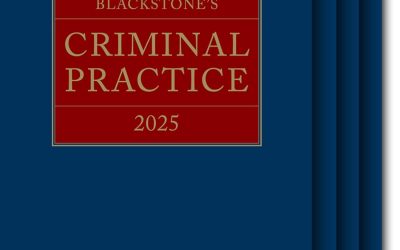 Blackstone’s Criminal Practice 2025