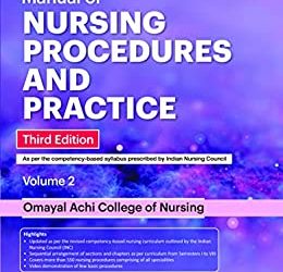 Manual Of Nursing Procedures And Practice Third Edition