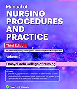 Manual Of Nursing Procedures And Practice Third Edition