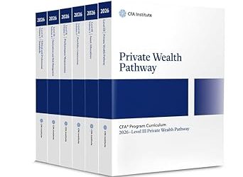 2026 CFA Program Curriculum Level III Private Wealth Pathway Box Set