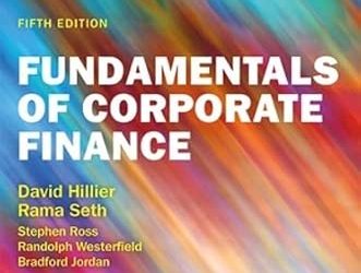 Fundamentals of Corporate Finance 5e, 5th Edition
