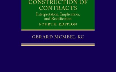 McMeel on the Construction of Contracts 4th Edition