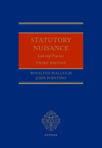Statutory Nuisance: Law and Practice 3rd Edition