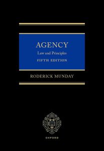 Agency: Law and Principles