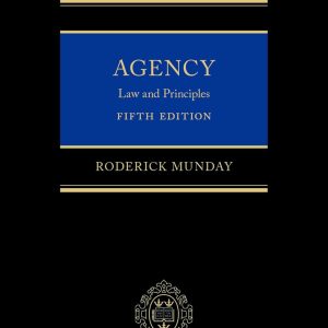 Agency: Law and Principles