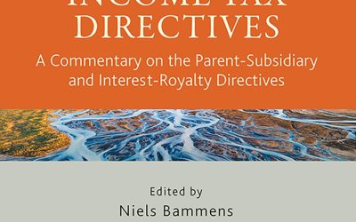 The EU Passive Income Tax Directives: A Commentary on the Parent-Subsidiary and Interest-Royalty Directives (Elgar Commentaries in Tax Law series)